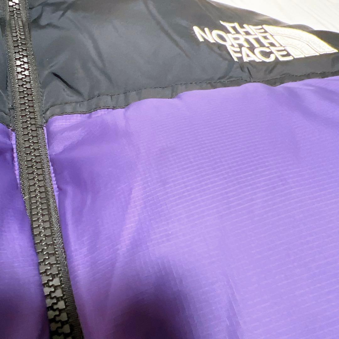 《人気カラー》ノースフェイス ヌプシダウンジャケット ピークパープル XLサイズ