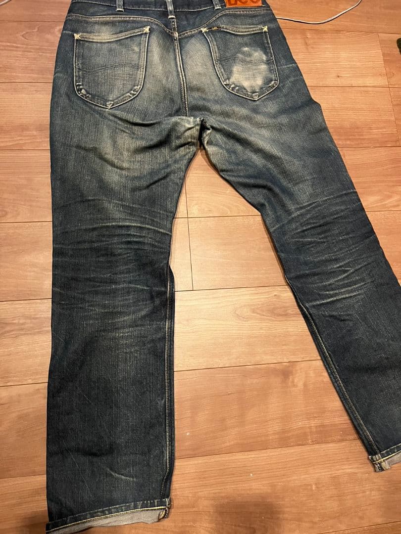 良色落ち】Lee101z w34 ヒゲ、ハチノス、タテ落ち ☆値下げしました