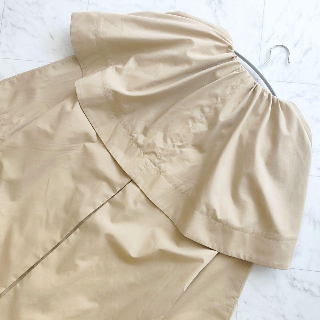 洗える ELLIE エリー ビッグカラートレンチコート