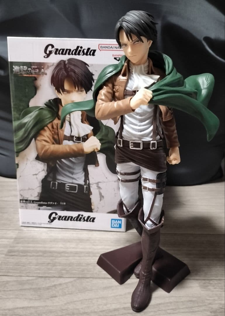 進撃の巨人 リヴァイ兵長 フィギュア grandista グランディスタ - メルカリ