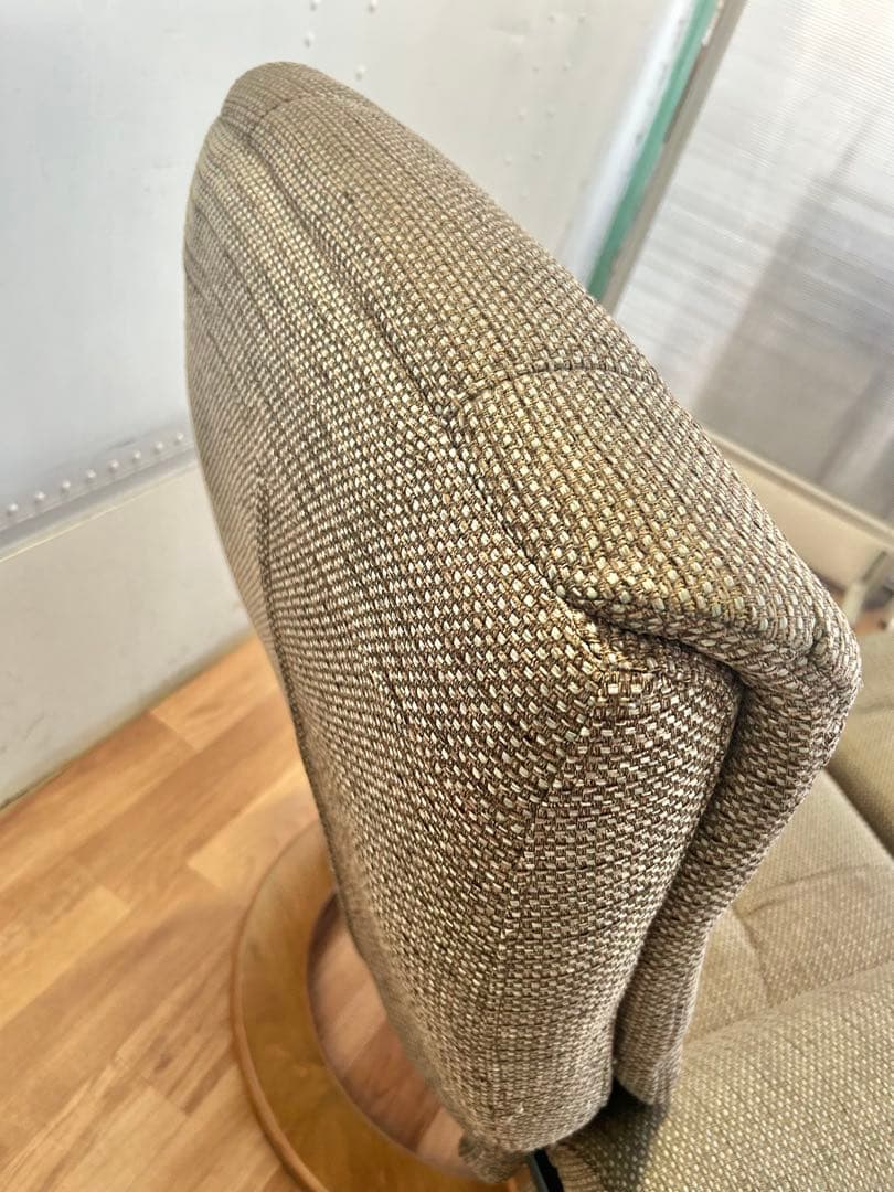 NITORI ニトリ ラルフ3 パーソナルチェア オットマン セット ソファ