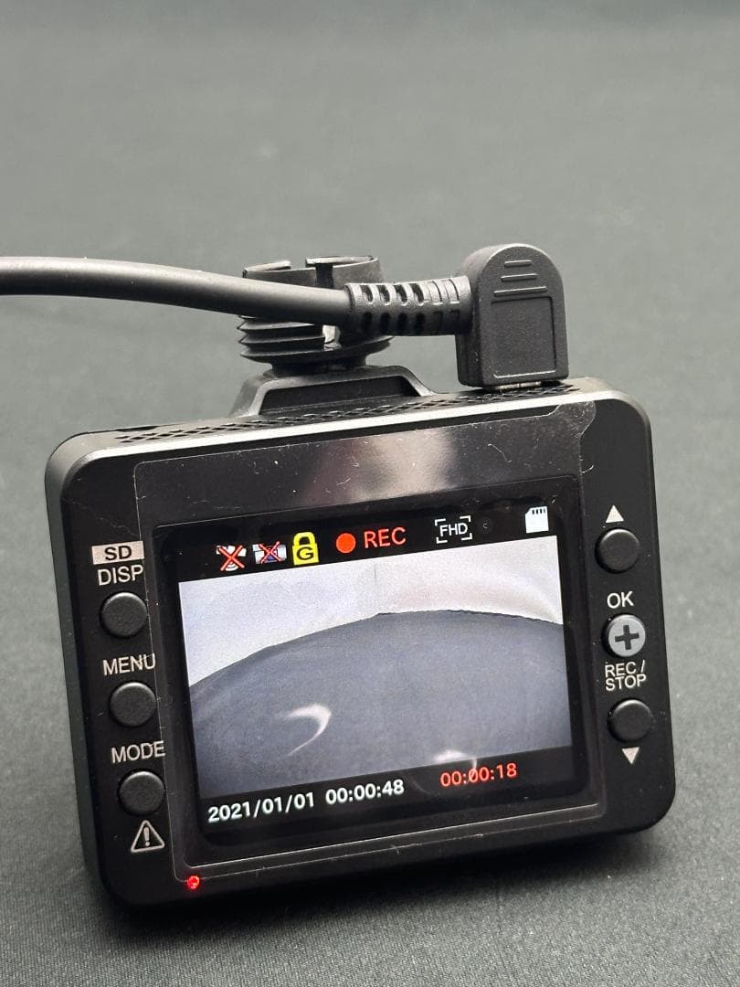 ユピテル Y-220d ドライブレコーダー 前後2カメラ