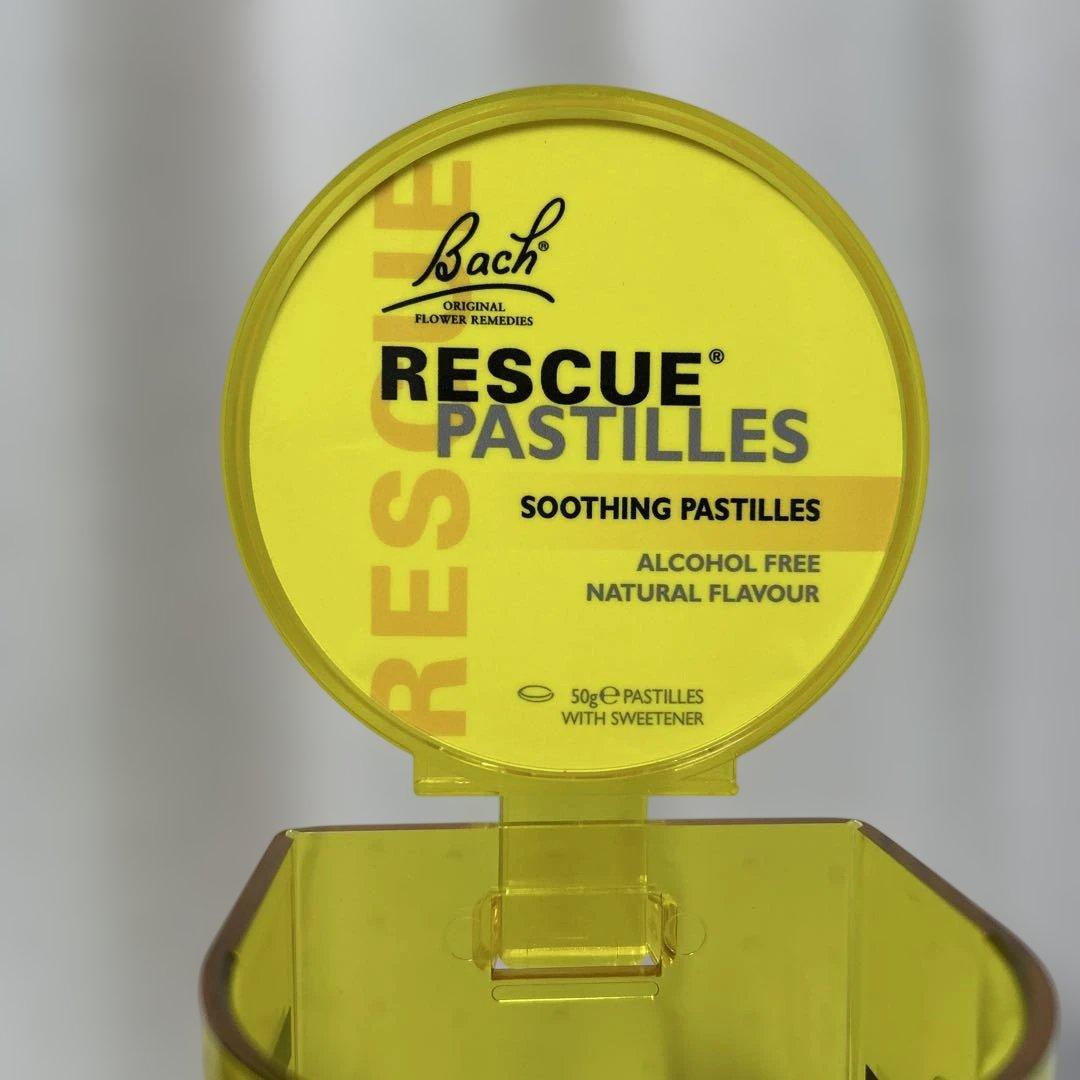 新品　レスキューパステルのディスプレイ