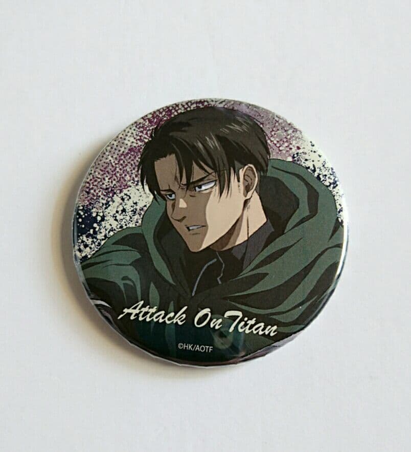 進撃の巨人 リヴァイ MAPPA展 マッパ展 缶バッジ - メルカリ