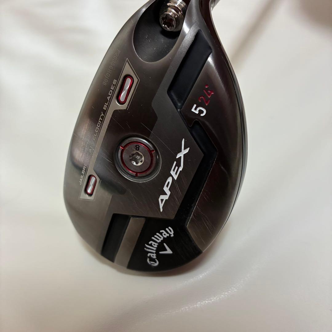 キャロウェイ APEX　U5　DCB アイアン Rカーボンシャフト 6本セット
