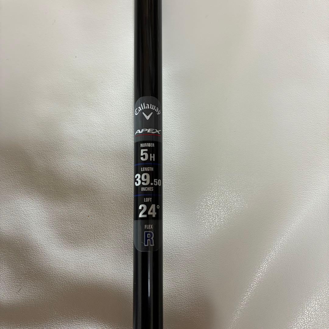 キャロウェイ APEX　U5　DCB アイアン Rカーボンシャフト 6本セット