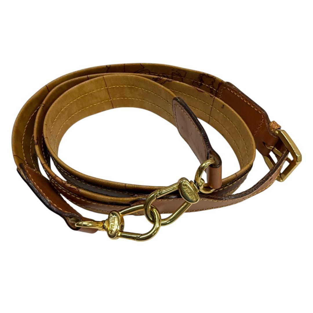 極美品 プリマクラッセ ボストンバッグ 2way 世界地図柄 大容量 斜め