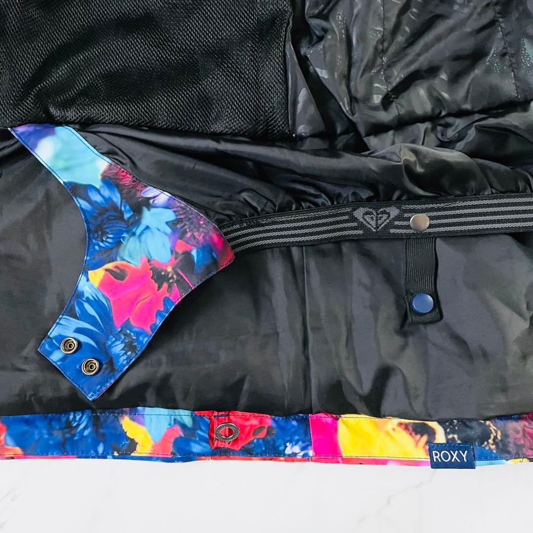 4360【美品】ROXYロキシー スノボウェア ジャケット 蜷川実花コラボ 花柄