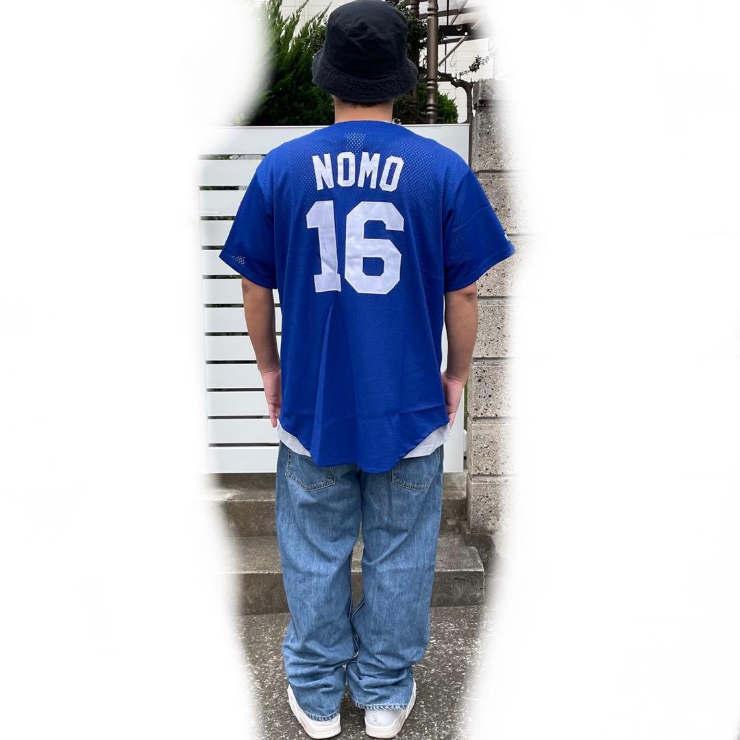 希少　USA製 90's NY.メッツNOMO16 vintage ゲームシャツ