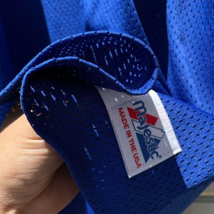 希少　USA製 90's NY.メッツNOMO16 vintage ゲームシャツ