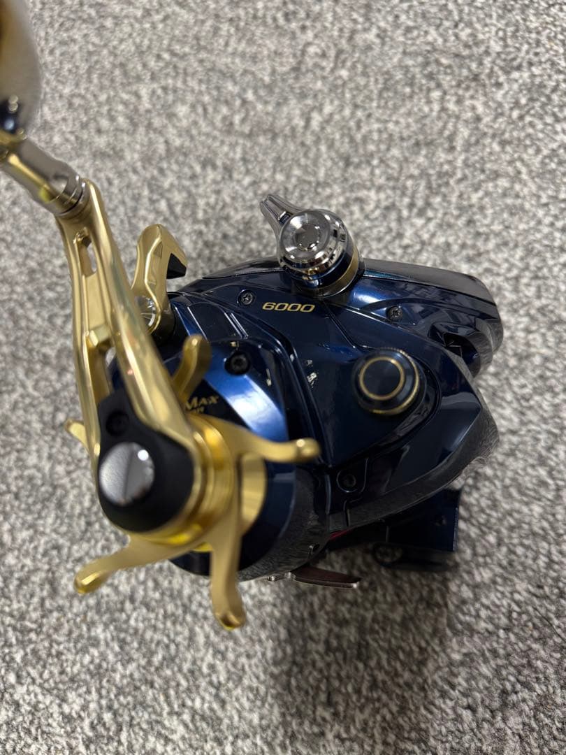 【美品】 シマノ 19 ビーストマスター6000 PEライン付き