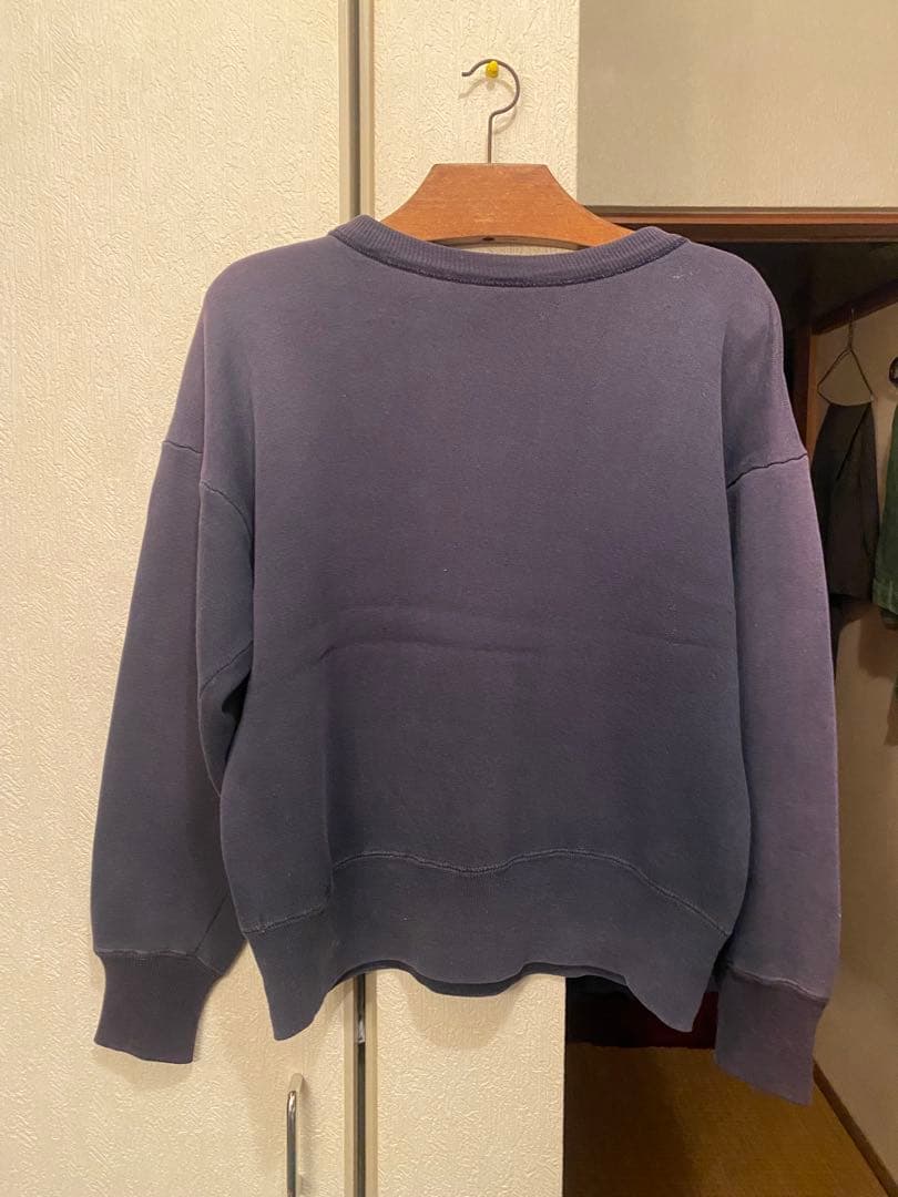 50's championランタグヴィンテージスウェット ナス紺　ツートン