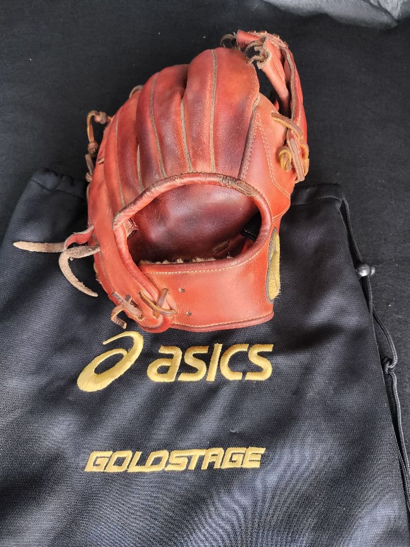 アシックス　ゴールドステージ　硬式内野手用グラブ　最高級グレード