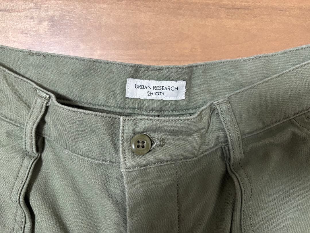 アーバンリサーチ　SHIOTA UTILITY TROUSERS