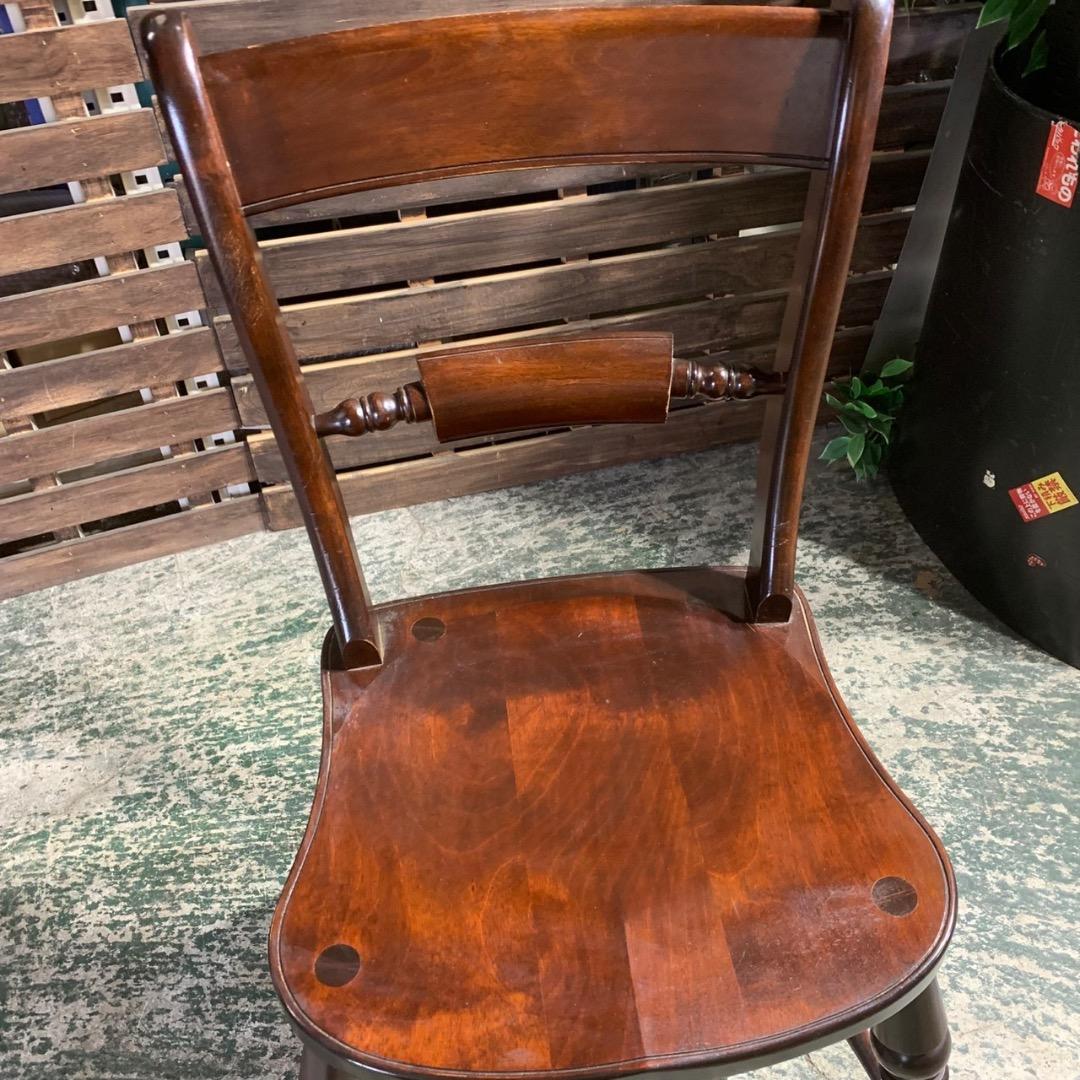 J673 松本民芸家具 B型 ワイコムチェア チェア 無垢材 椅子 1脚