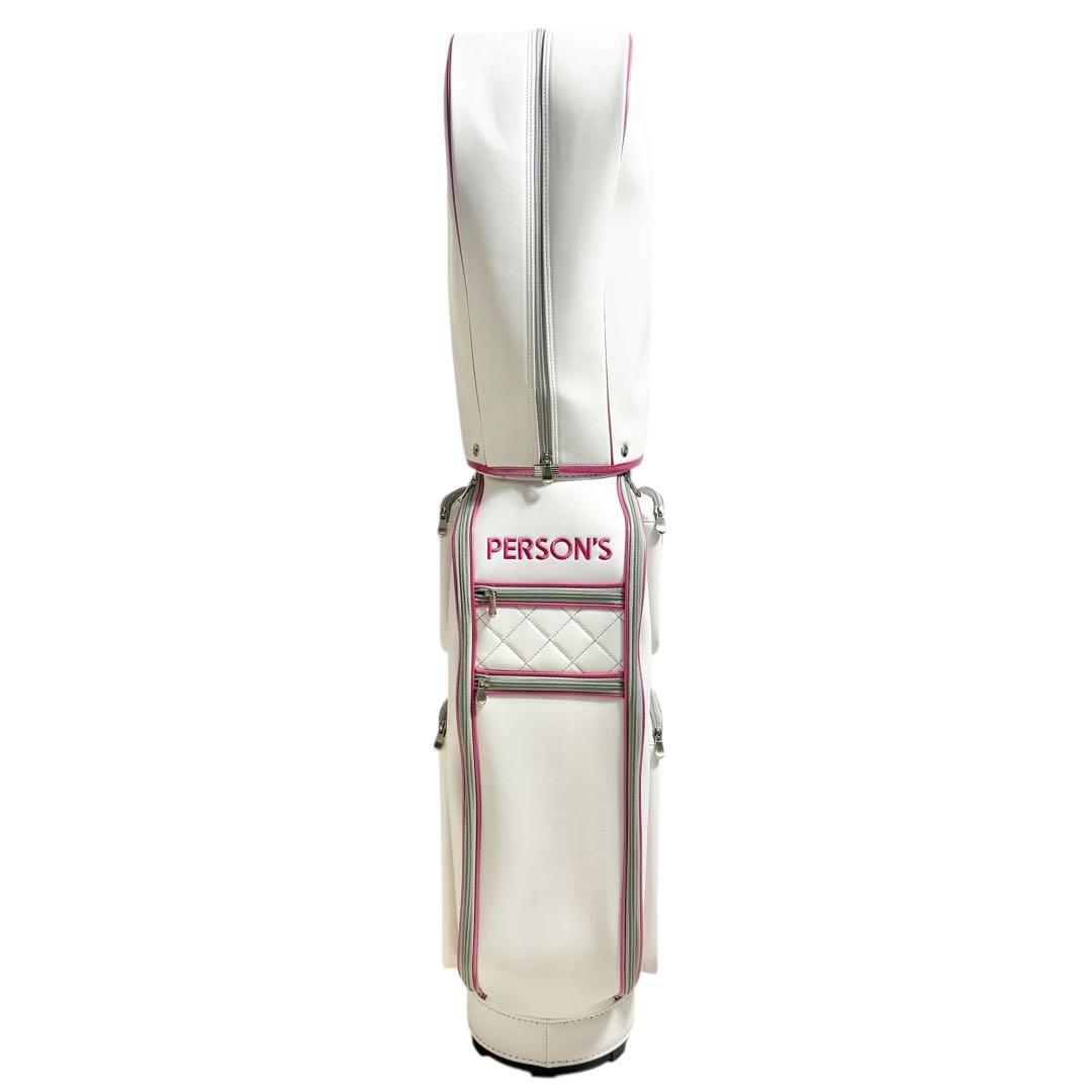 新品未使用 persons レディース ゴルフ8本セット L キャディバッグ付