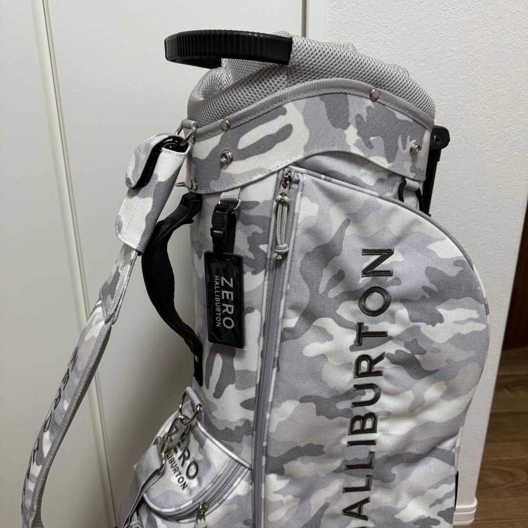 新品ゼロハリバートン　スタンドキャディバック　ヘッドカバー付き