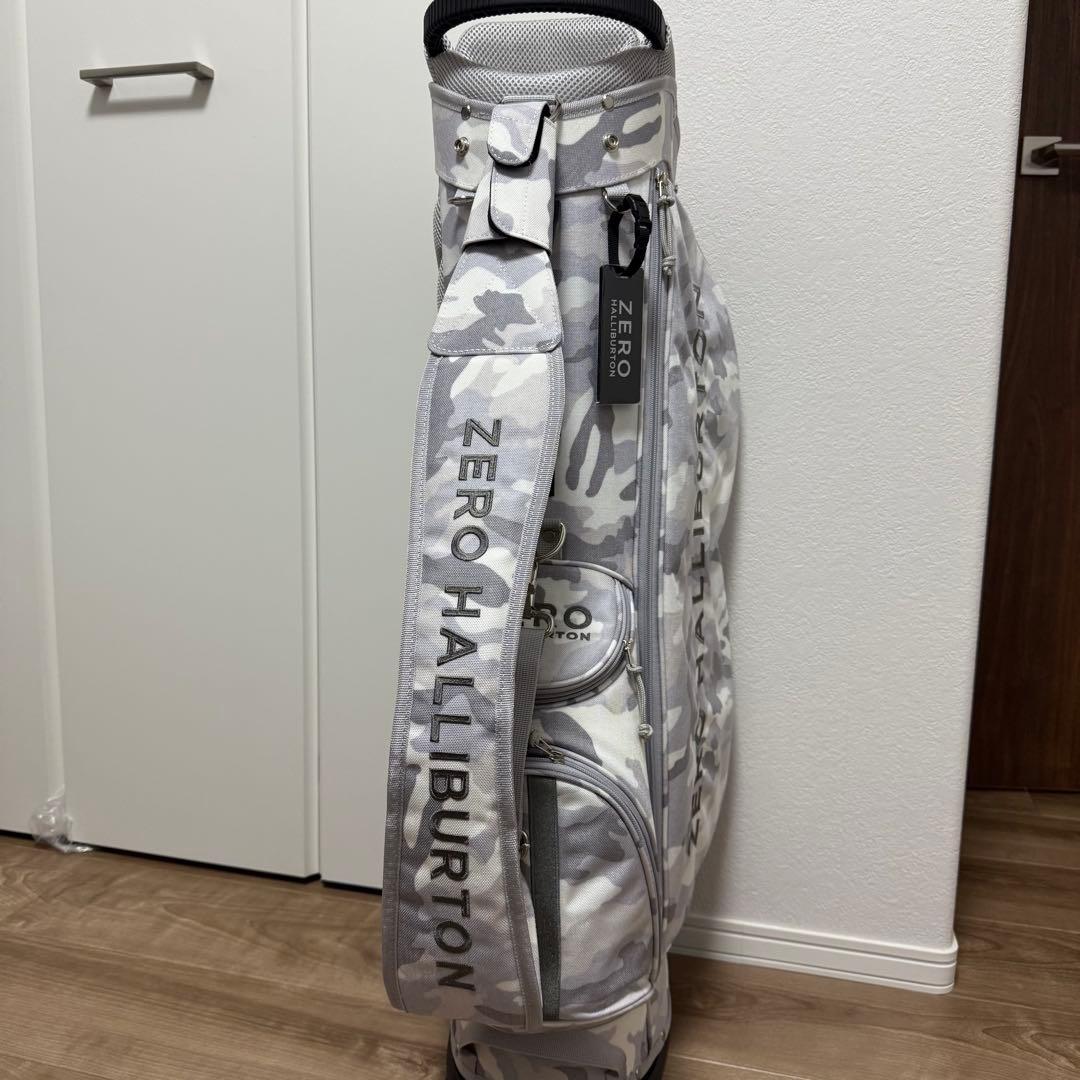 新品ゼロハリバートン　スタンドキャディバック　ヘッドカバー付き