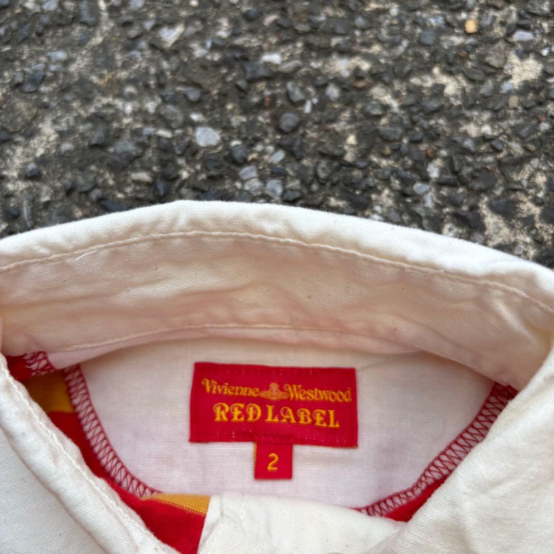 Vivienne Westwood 長袖 ポロシャツ ラガーシャツ ボーダー