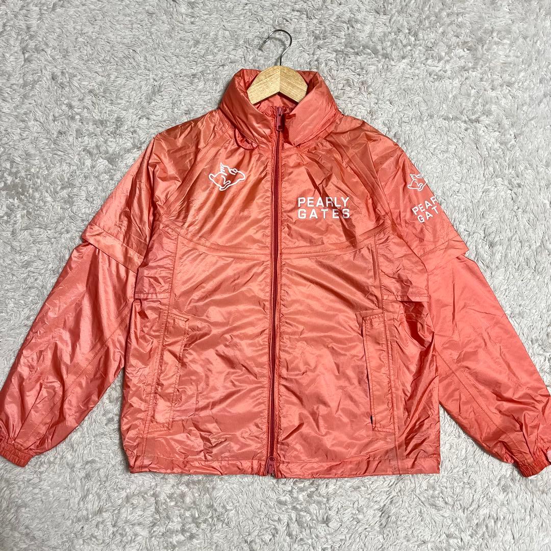 ✨希少✨パーリーゲイツ レインウェア 雨具 セットアップ ピンク Sサイズ