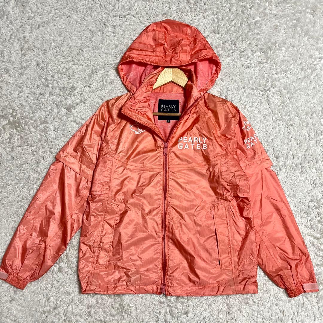 ✨希少✨パーリーゲイツ レインウェア 雨具 セットアップ ピンク Sサイズ