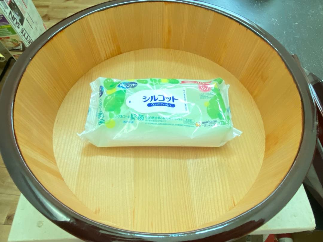 年末年始SALE！お正月やお盆やお祭りに大活躍　木曽サワラ飯切り蓋付き30cm