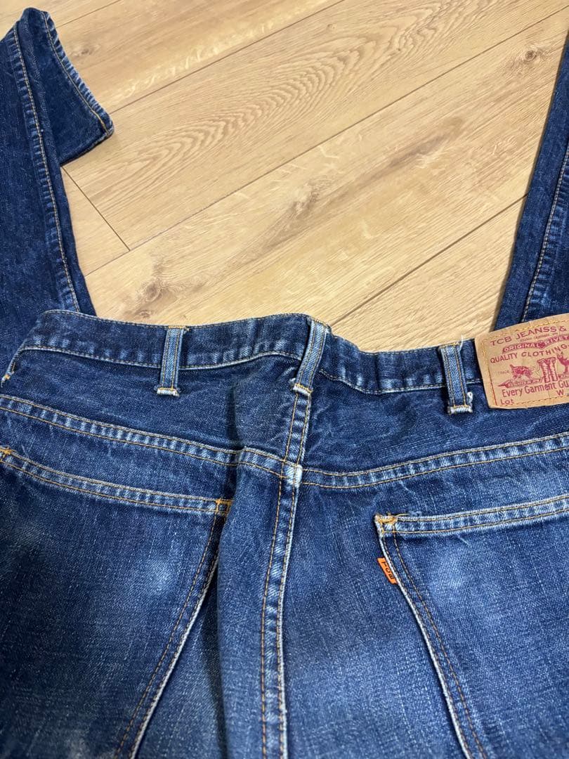 パンツ TCB jeans ORANGE SUPER SLIM 34