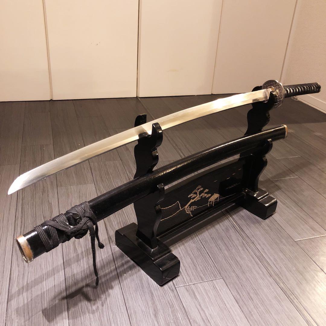 高級模造刀　高級居合刀　亜合金刀身　名刀　居合刀　銀鍔