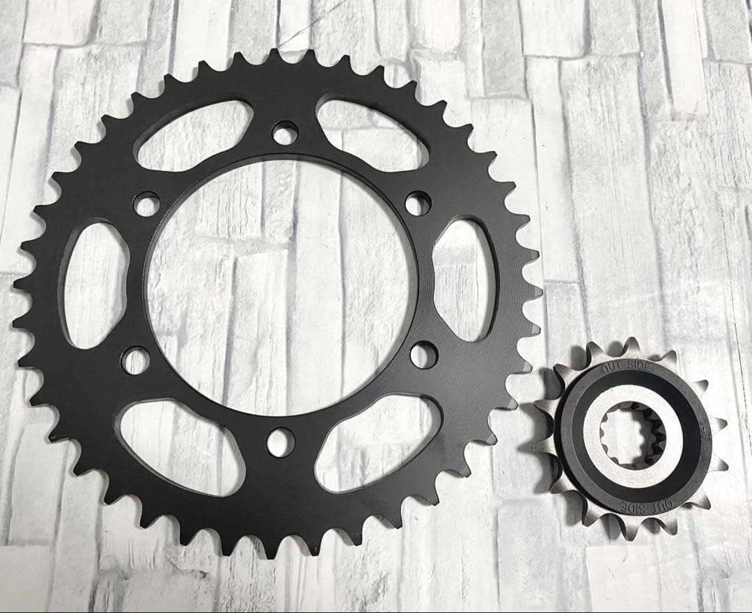 NINJA250 400 スプロケ 520-14T / 41T リア フロント