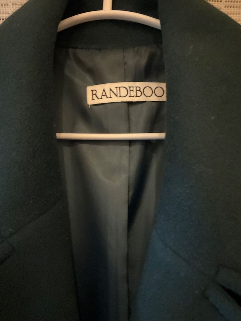 RANDEBOO /Basic wool long coat - メルカリ