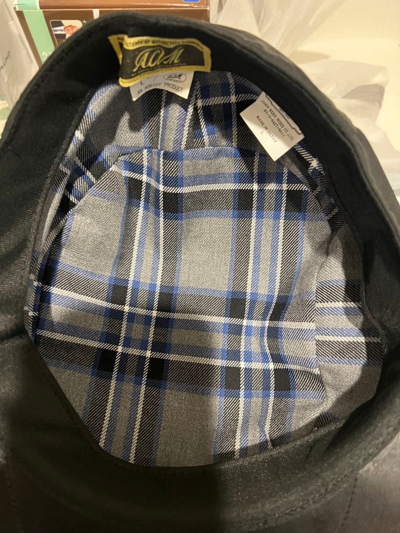 ADDICT Lサイズ キャスケット ブラック