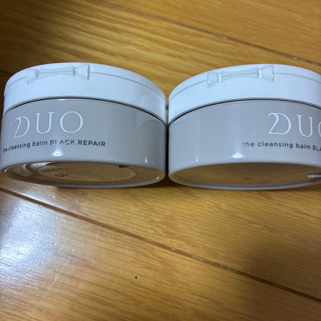 DUO ザクレンジングバームBLACK 4個、赤20g1個、未使用
