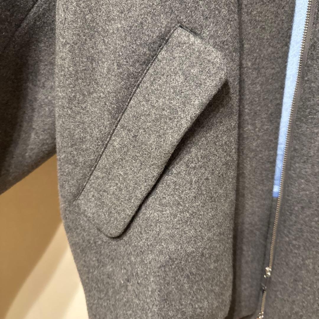 enfold エンフォルド ラムウールメルトンスタジャン JK/ブルゾン