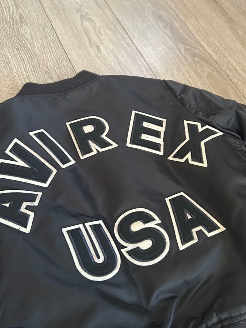 AVIREX MA-1 フライトジャケット ブラック