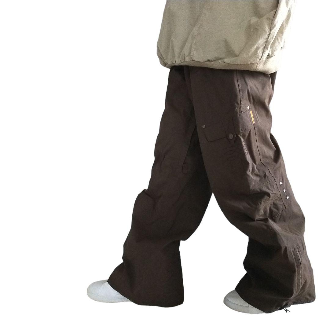 【高機能】US BURTON スノーボード パンツ M 茶