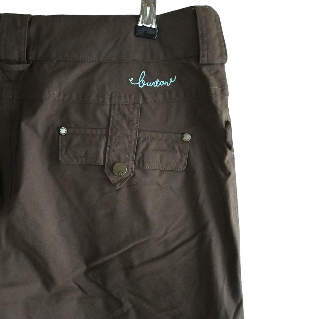 【高機能】US BURTON スノーボード パンツ M 茶