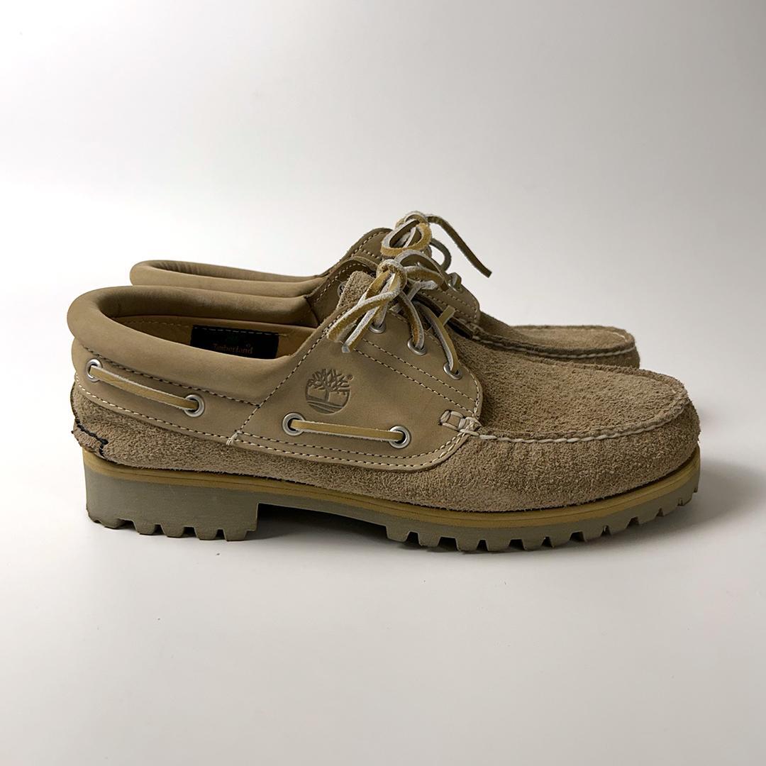 Timberland nonnative 3eye 28cm ベージュ ヌバック