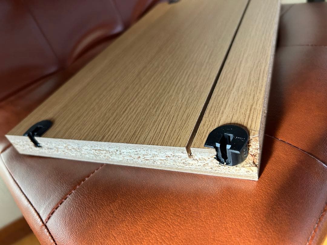 無印良品 オーク材薄型ラック 大 (送料込み)