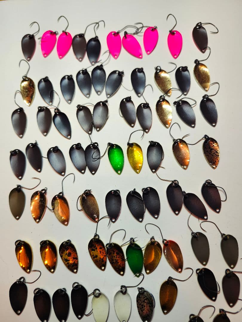 オフィスユーカリ　トリガー1.６グラム　自塗りやオリカラ多数　７２枚セット