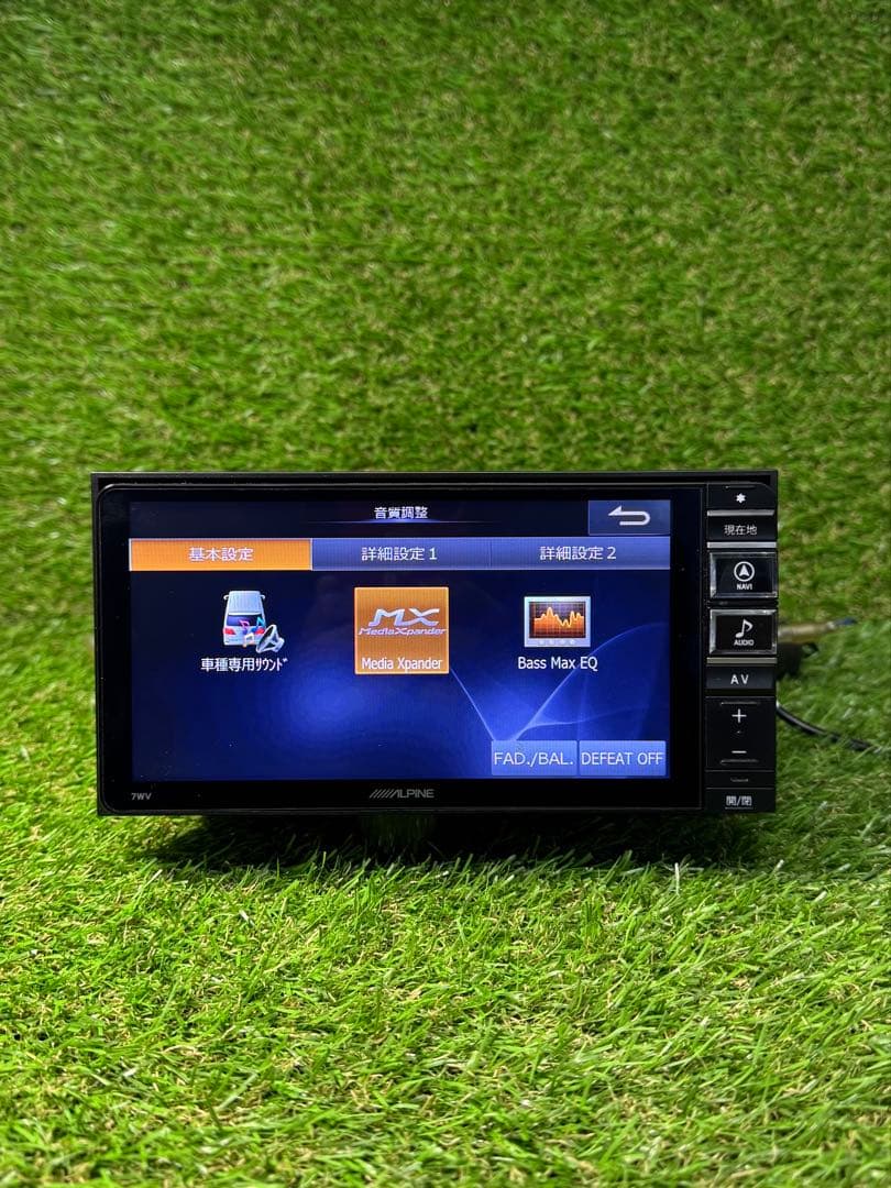 美品・フルセット】 ALPINE アルパイン 7WV 2019