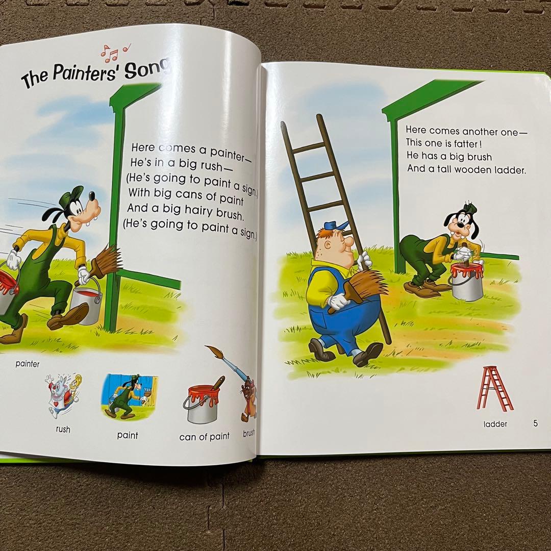 DWE シングアロング 絵本 CD Sing Along ディズニー英語システム