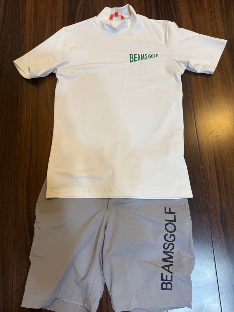BEAMS GOLF カットソー　ショートパンツ　セット Sサイズ