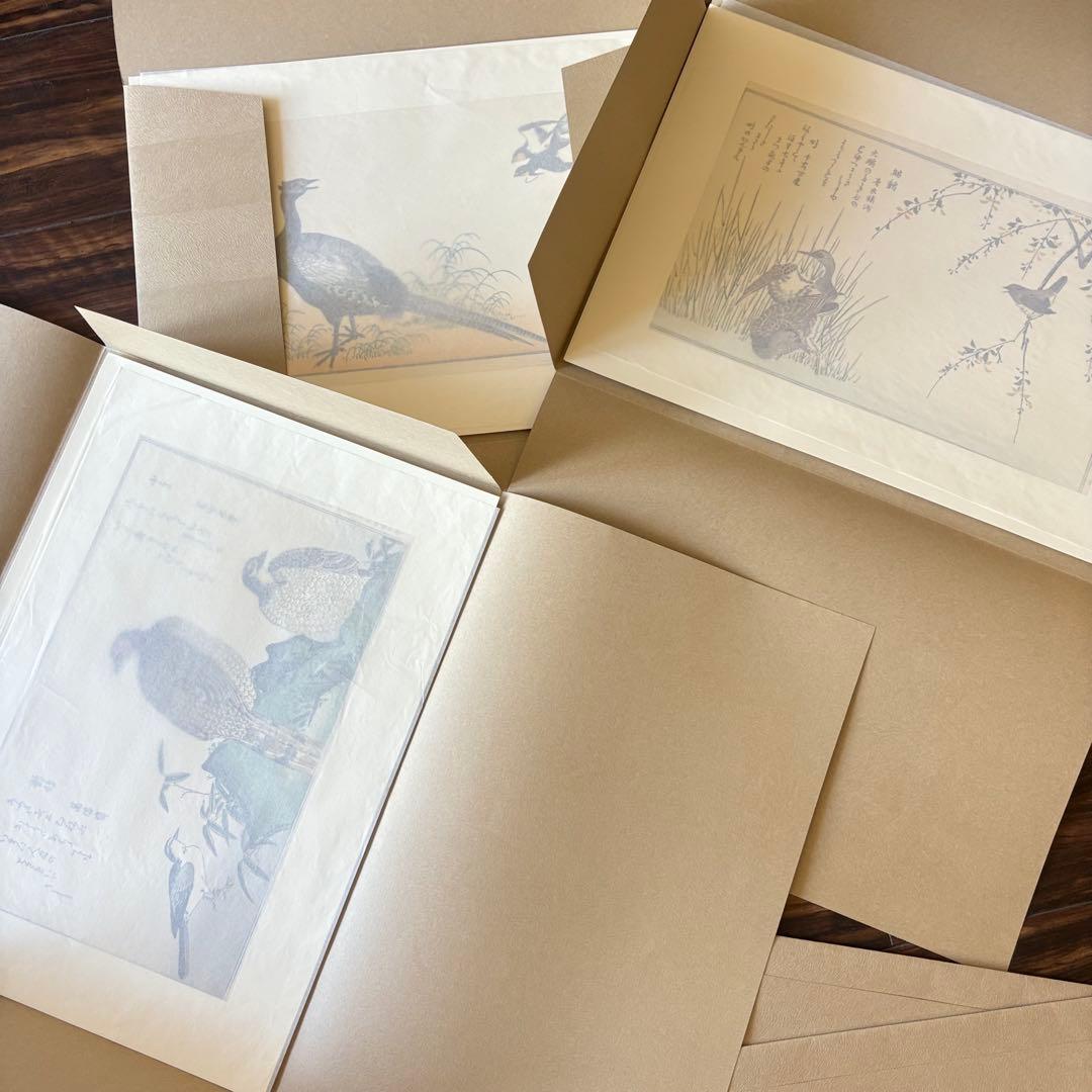 喜多川歌麿 絵本百千鳥 まとめ 12枚手摺木版画 浮世絵 悠々洞出版