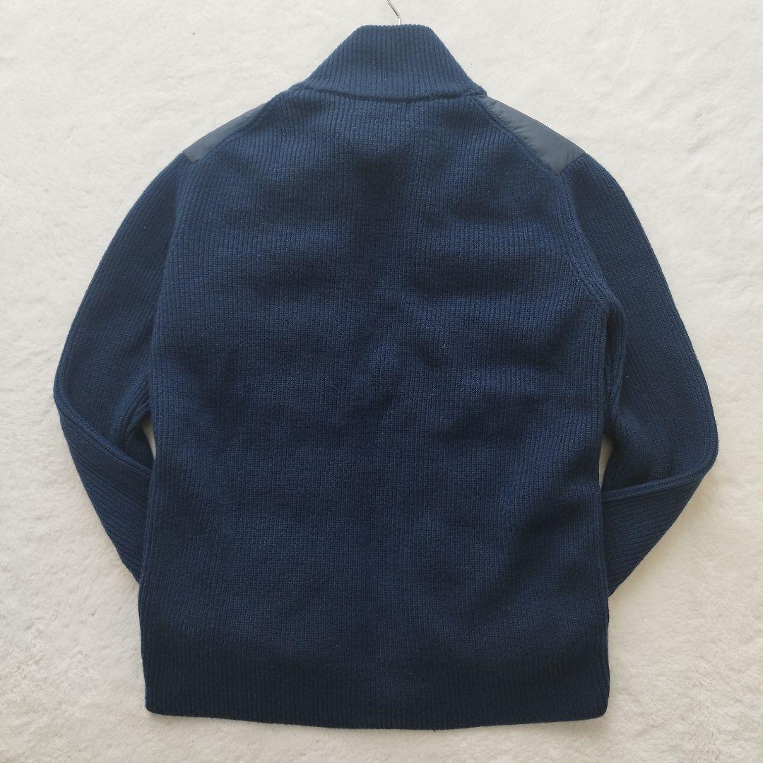 バーニーズニューヨーク　ダウンニットコンビネーションブルゾン