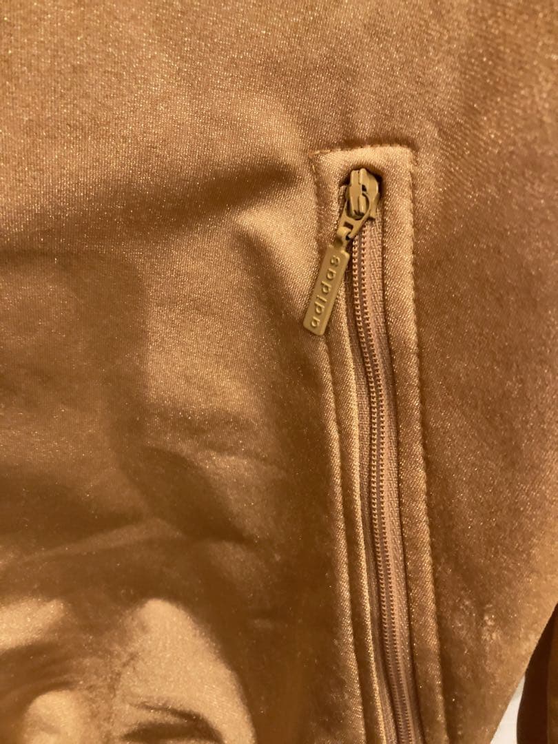 r*o様 90s アディダス トラックジャケット ベージュ ブラウン 美品