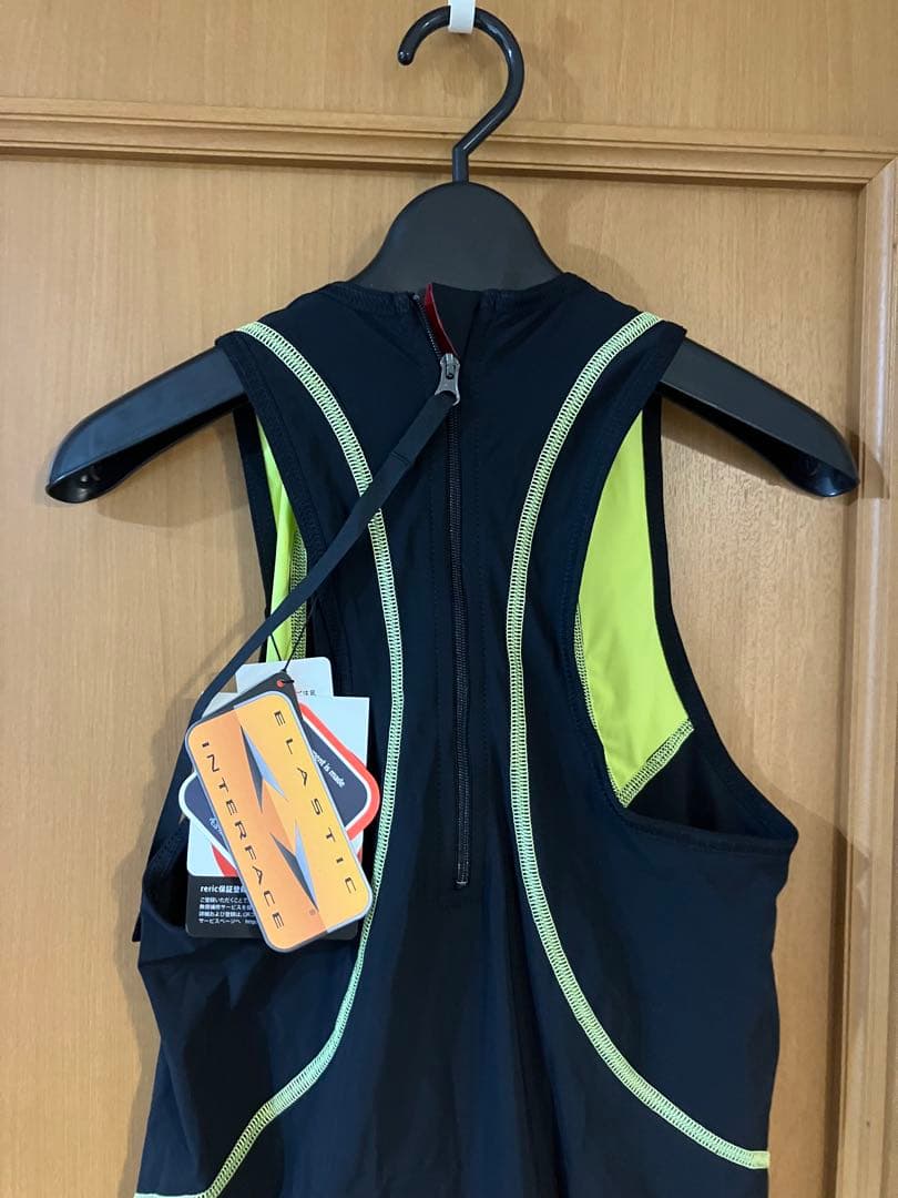 新品 メンズ L レリック RERIC トライアスロン レース スーツ イエロー