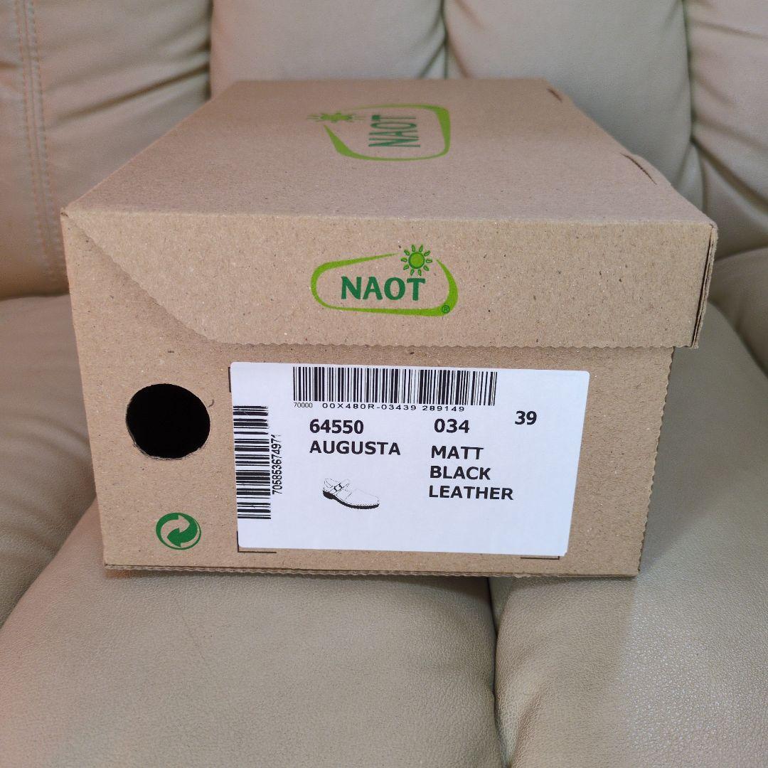 【室内試着のみ】NAOT OLGA（ナオト オルガ） サイズ39 黒 箱あり