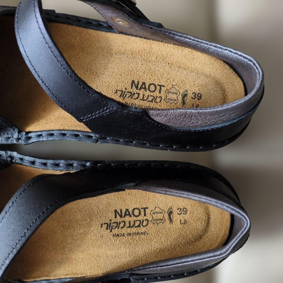 【室内試着のみ】NAOT OLGA（ナオト オルガ） サイズ39 黒 箱あり