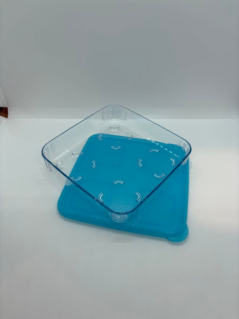 新品未使用】タッパーウェア クリアメイト ブルーカラースペシャル