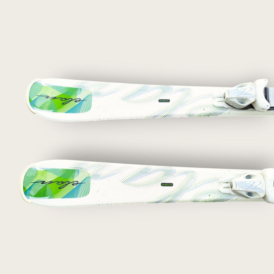 上達への近道！Elan 軽量140cm ジュニアスキー板 ビンディング付